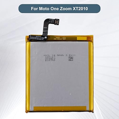 Miniatura 3 de Batería de repuesto KP50 compatible con Moto One Zoom XT2010 con kit de herramientas de reparación
