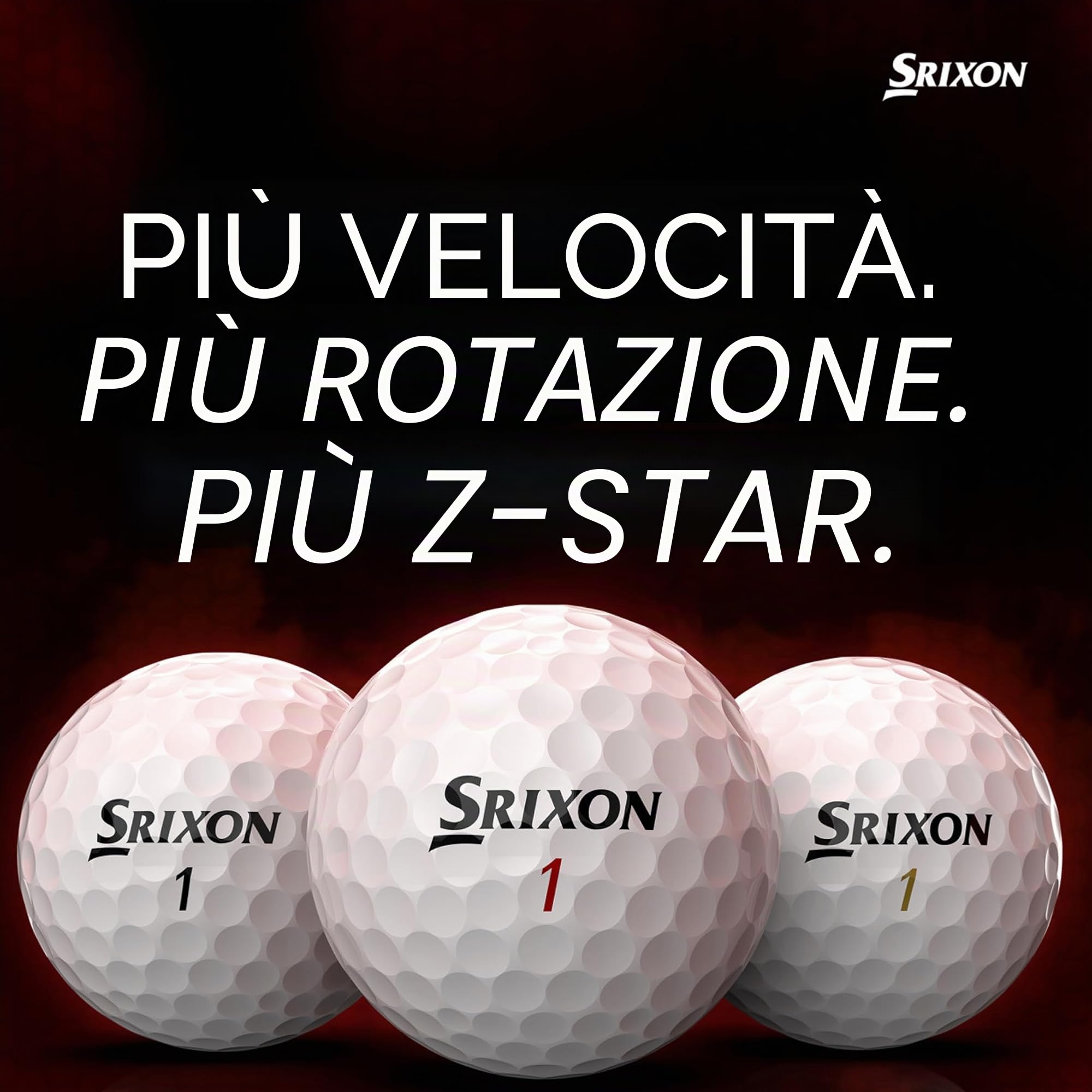 Srixon Z-STAR XV 8/9 – Pallina da golf ultra performante | Massima distanza e spin ottimizzato | Nucleo FastLayer DG Core 2.0 | Rivestimento Spin Skin+ | Controllo e potenza