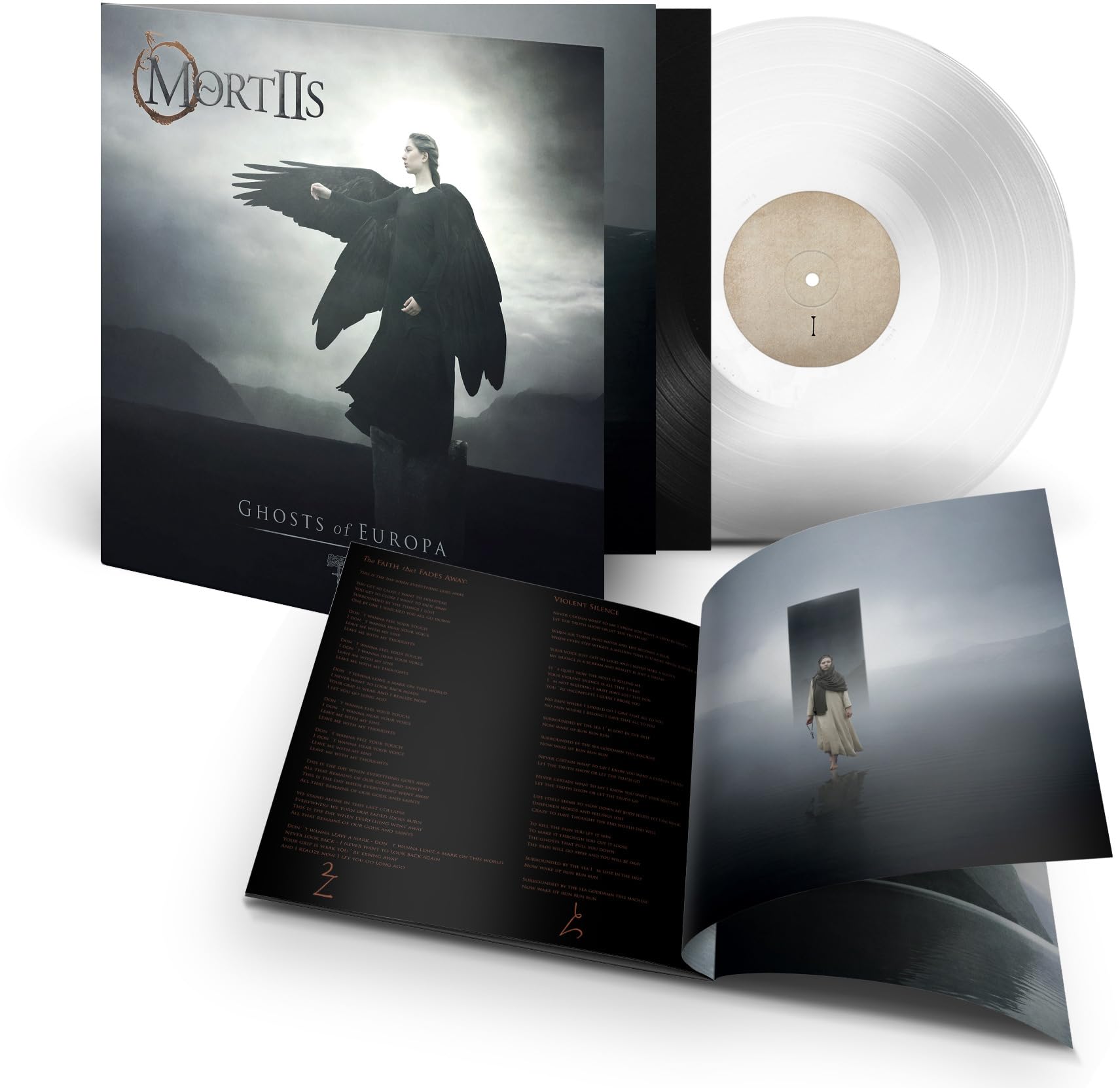 MORTIIS - Ghosts Of Europa - Vinyl (gatefold clear vinyl LP + booklet)