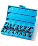 Bates- Magnetic Nut Driver Set for Impact Drill, 15 pcs, 1/4