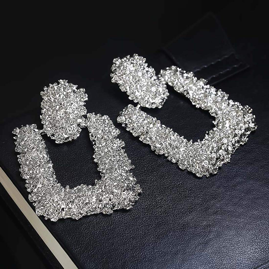 Jewels GalaxyGorgeous Handcrafted Geometric Dangle Earrings For Women/Girls