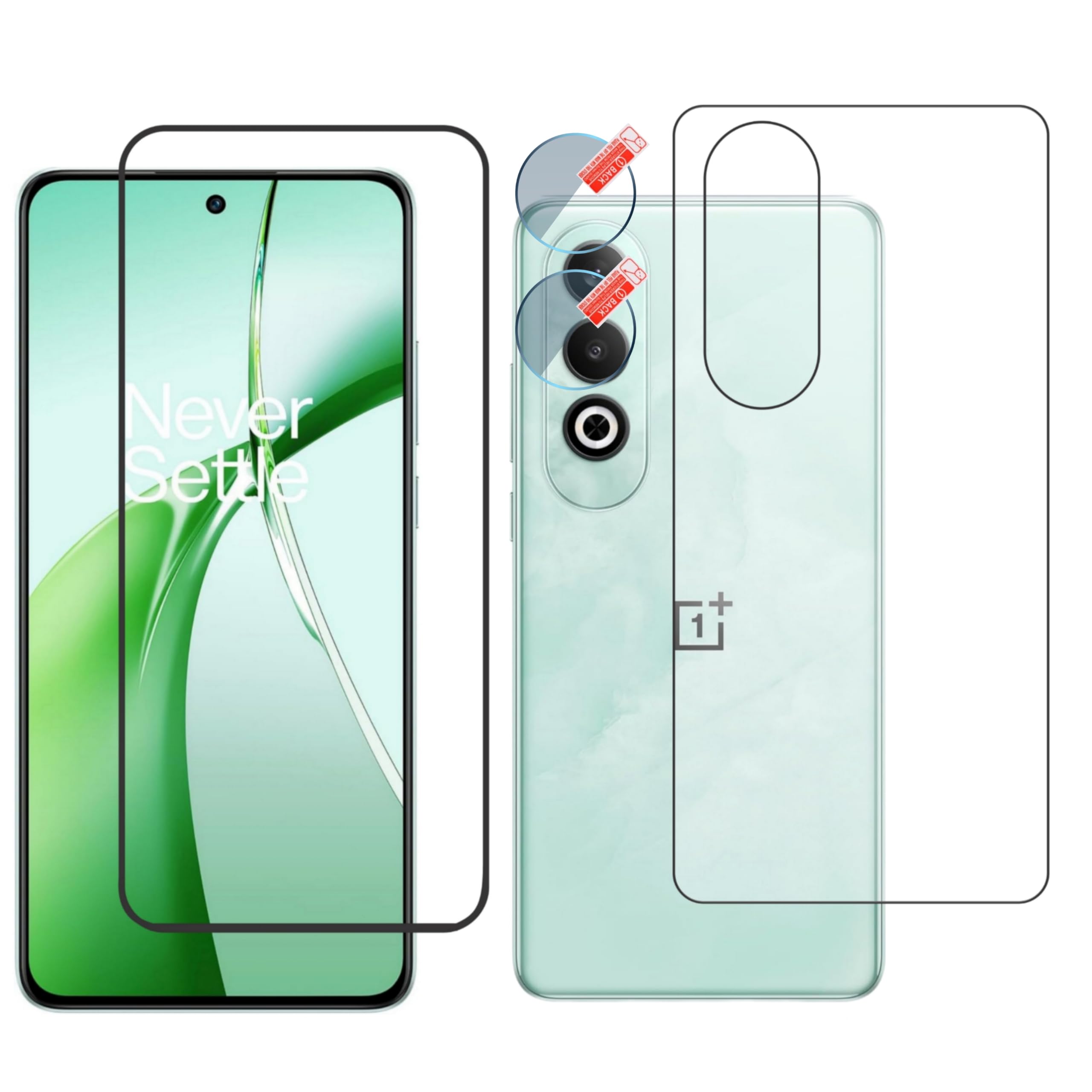 AYRA premium Tempered Glass With Camera lens + Back skin for OnePlus Nord Ce4 5g with Full Screen Coverage (except edges) and Easy Installation Kit, (Pack of 1) (B0CZXHXHY4) Amazon Price History, Amazon Price Tracker