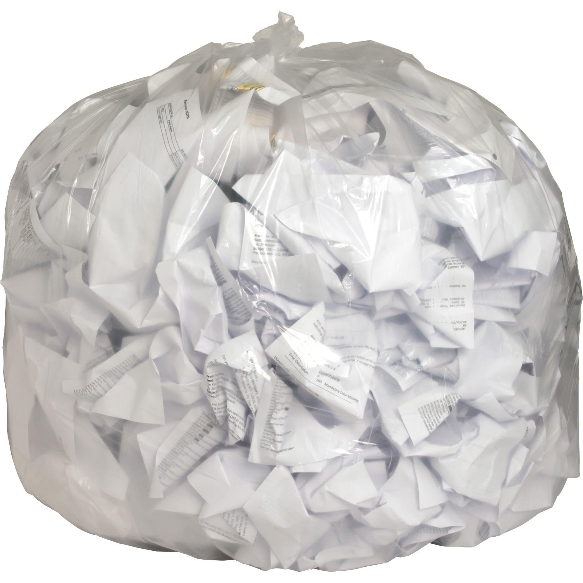 Genuine Joe Clear Trash Can Liners
