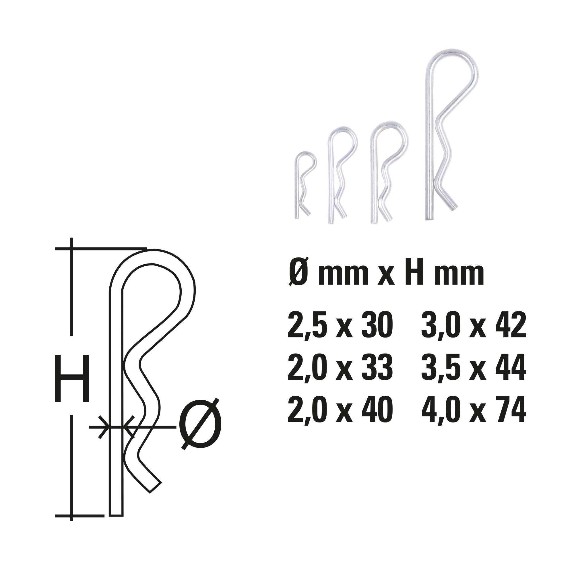 RIBIMEX PRGOU150BET Set Copiglie di Sicurezza 150 Pcs