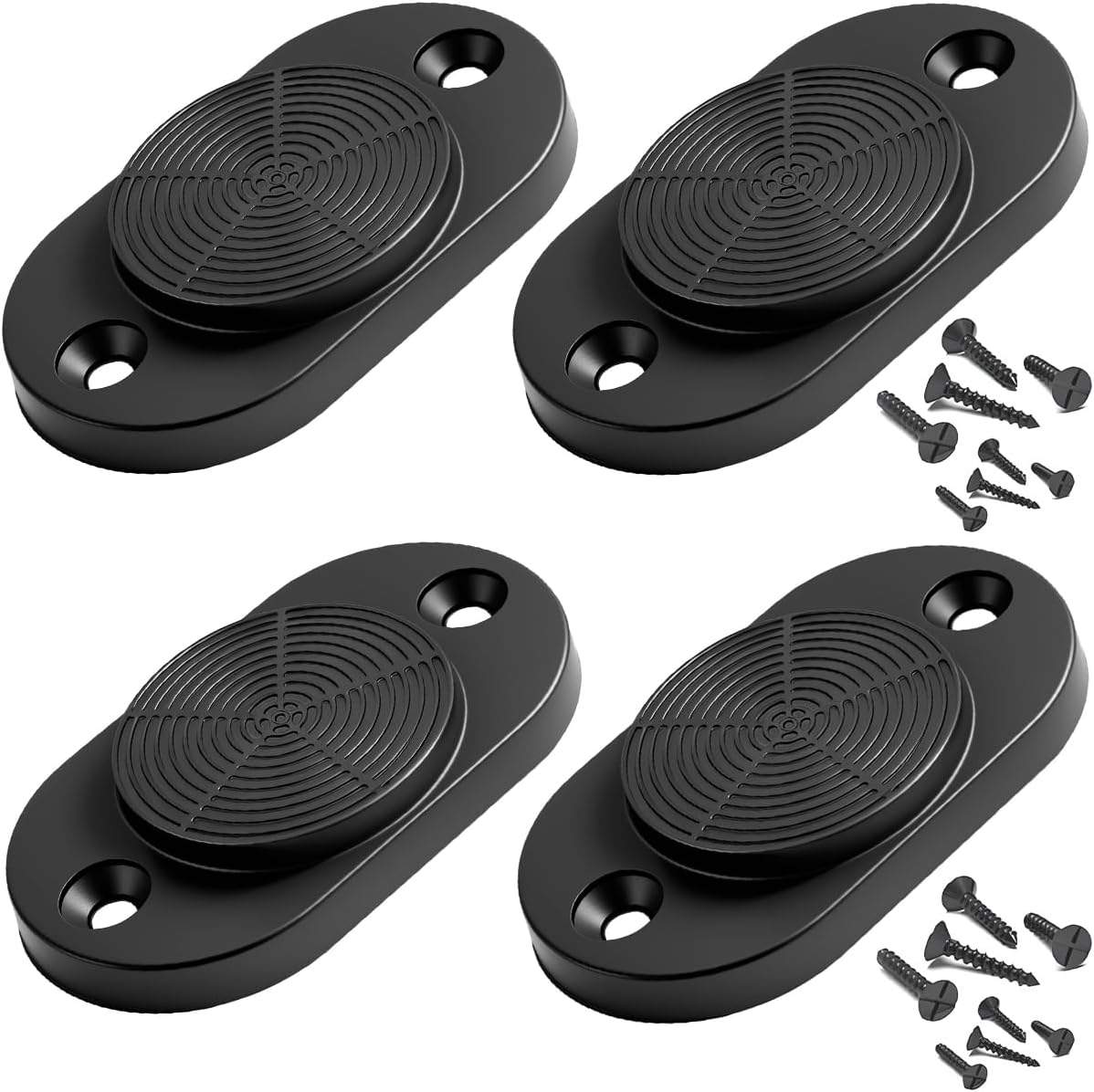 Besrilien Gun Magnet Magnetic Mount HQ Rubber Coated Buckler Series for Car, Truck, Desks, Safes, and Walls Indoor Racks Concealed Holder for Handgun