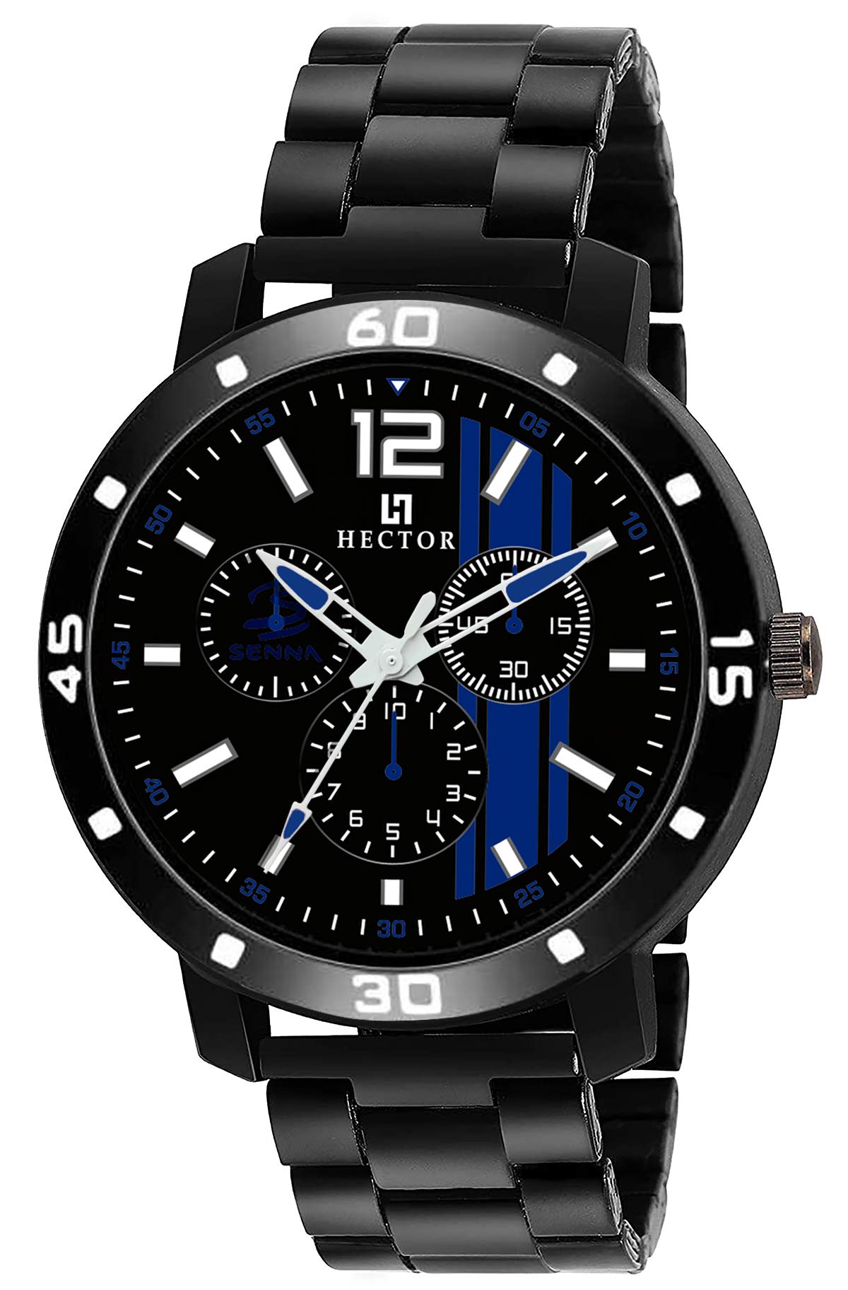 HECTOR Analogue Black Dial Mens and Boys Watch (Blue) (B08J45XSZR) Amazon Price History, Amazon Price Tracker