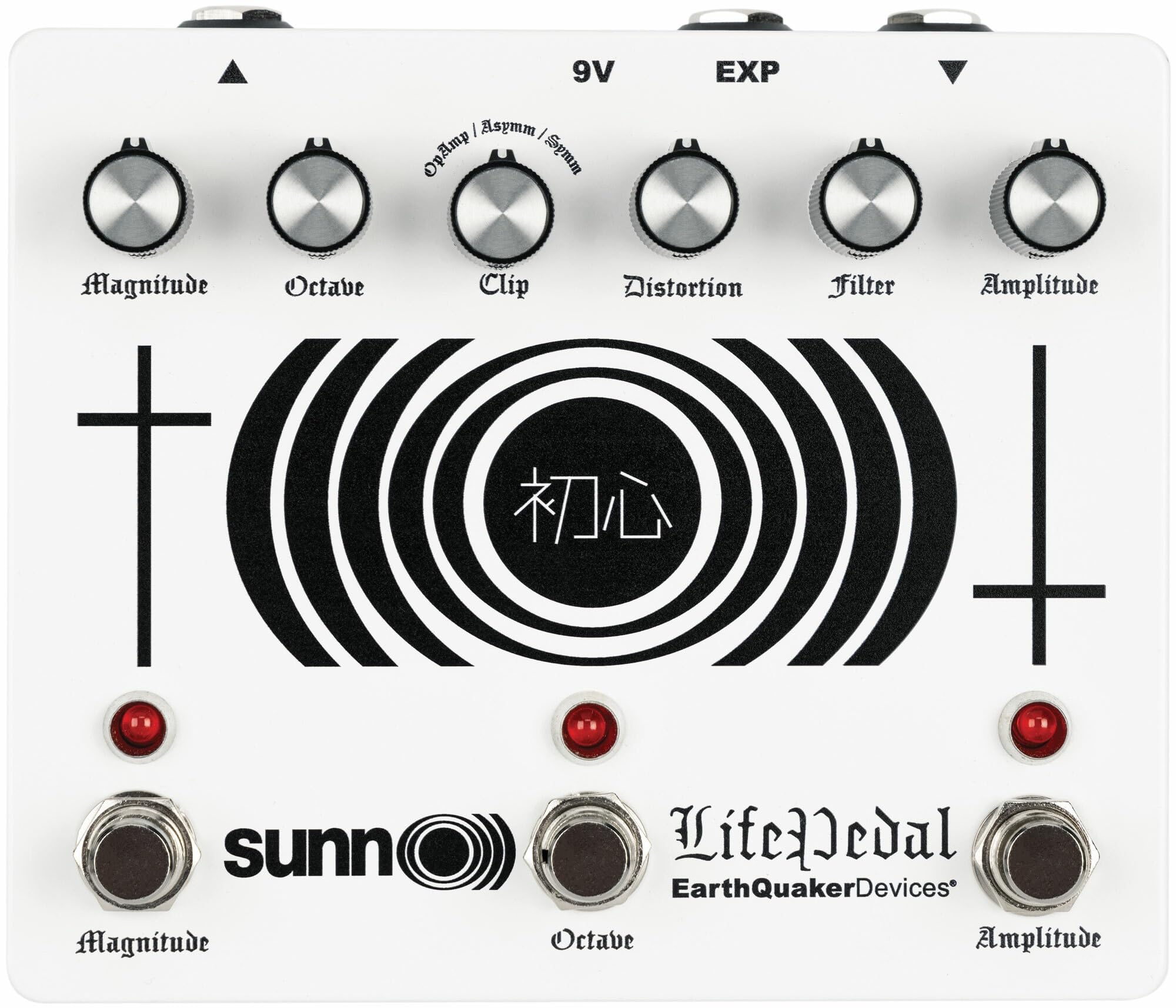 EarthQuaker Devices Sunn O))) Life Pedal V3 White - Distortion