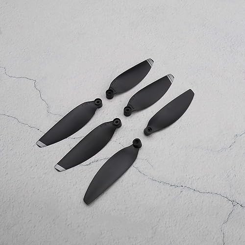 Miniatura 9 de Create idea 4 pares de hélices de liberación rápida con rayas plateadas accesorios de repuesto con tornillo y destornillador compatibles con DJI