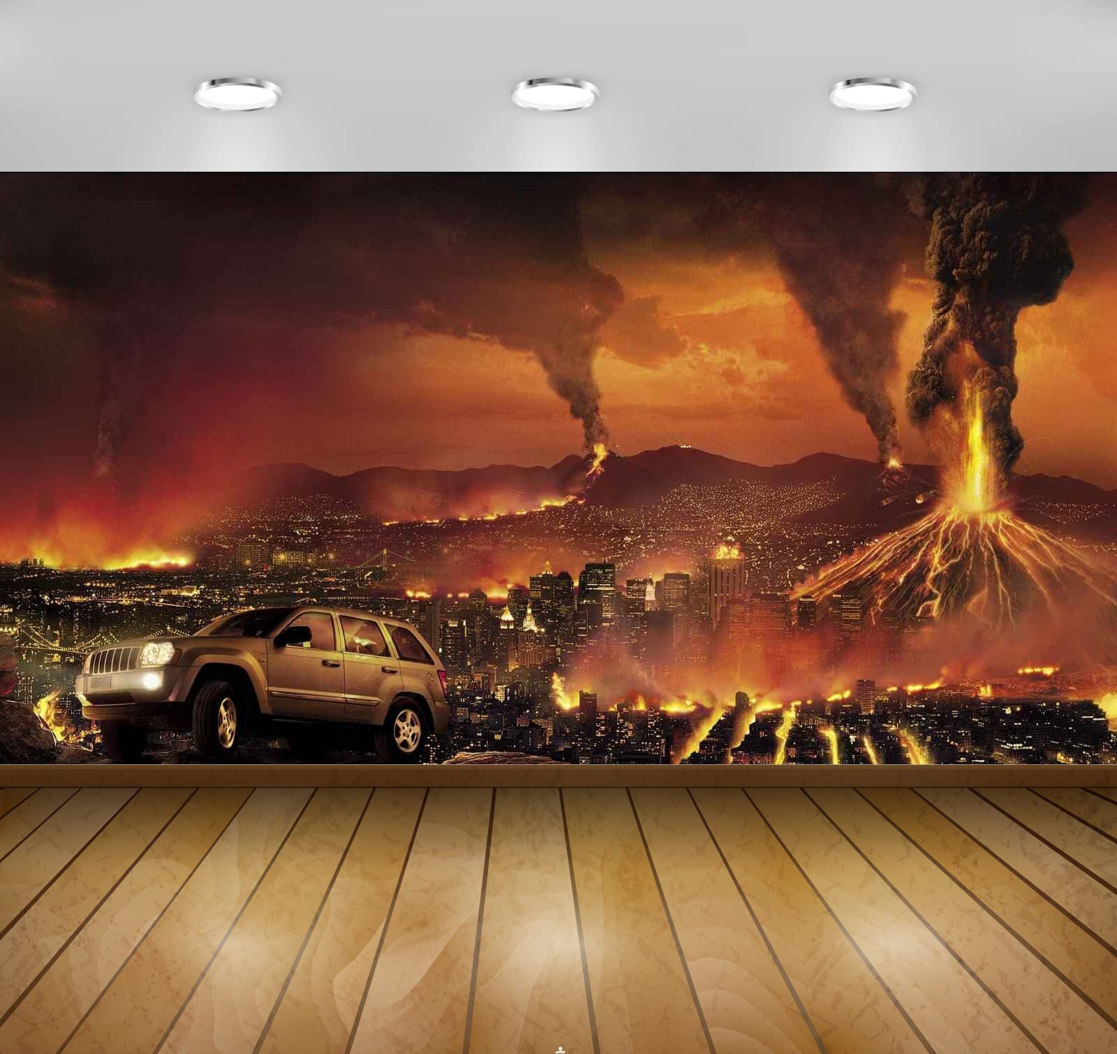 Avikalp Exclusive AWI529 Abstract HD 3D Wallpapers (365cm x 304cm)