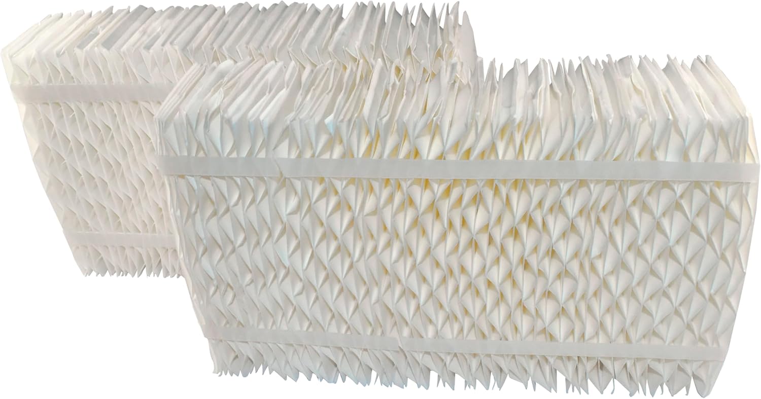 HQRP 4-Pack Humidifier Wick Filter Replacement for Sears Kenmore 14909, 14912, 32-14912, 42-14912, Replacement for Emerson Essick Air AIRCARE HDC-2R & HDC-411