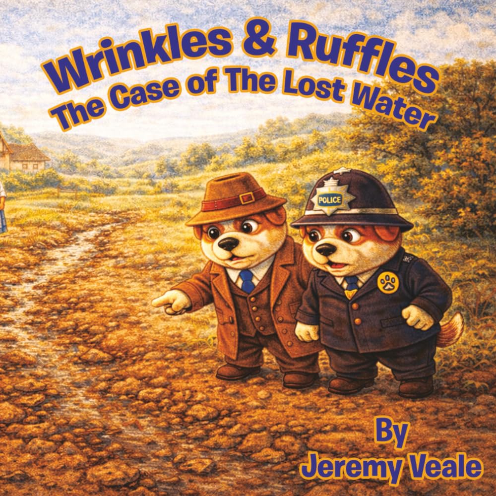 Wrinkles & Ruffles: The Case of the Lost Water: Beautifully Illustrated Children's Book about Dogs, Wales, Adventure, Mysteries, About Food, Recycling ... | Gift for Bed Times Holidays & Half Term