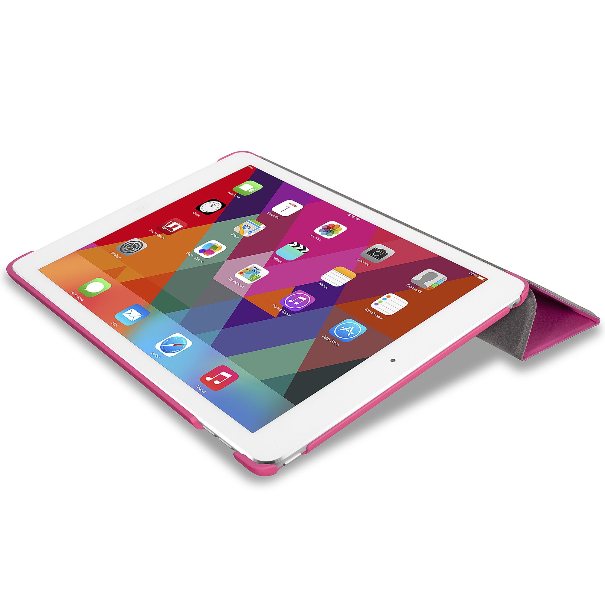 iPad Pro case, INVELLOP Hot Pink [Slim Fit] Case Cover for Apple