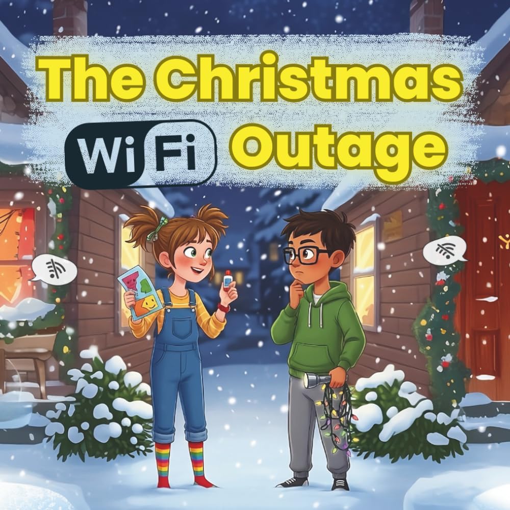The Christmas Wi-Fi Outage: A Christmas Book for Kids About Togetherness, Family Time, and Friendship - A Gentle Reminder to Put Screens Aside and Enjoy Time Together