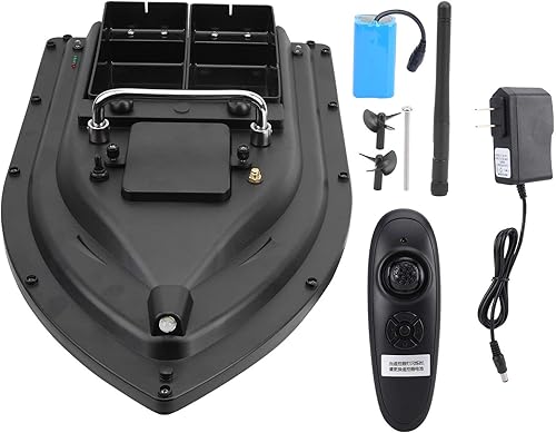 Señuelo de pesca cebo barco buscador de pescados24GHz alta velocidad 500M 33lbs carga control remoto mar RC cebo de pesca barco doble motor noche