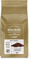 by Amazon House Blend Coffee Beans, Medium Roast, 1kg, Ra…