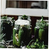 Vista 6 de 3pcs Mason Jar Stone Pressing Food Containers Wine Fermentating Vegetales Sellado Tapas de boca ancha Mason Jar Tapas Suministros de conservas