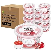 Vista 15 de Tea Zone [1 libra - 12 paquetes] Perlas de azúcar morena, perlas explosivas para tés, batidos, batidos y coberturas de postres Vendido por caja