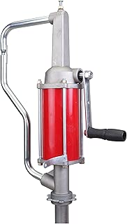 Action Pump QS-1 Pro-Lube Hand Operated Drum Pump, Rotary Action, Max Pressure 10 psi, Max Viscosity 2000 SSU, Inlet Size 3/4 in FNPT, Outlet Size 1/2 in FNPT, for Use On 15 to 55 gal. Drums - coolthings.us