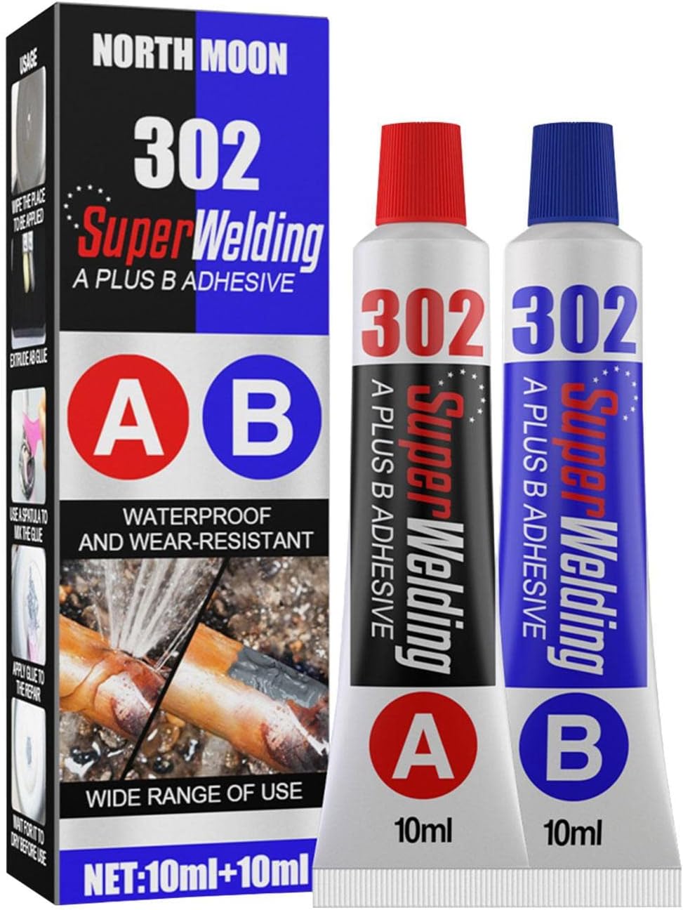 Flyhug Collage Métallique, Charge Métal Liqui, Colle Puissante pour