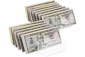 Acrylic Cash Tray: Multi-Section Money Organizer