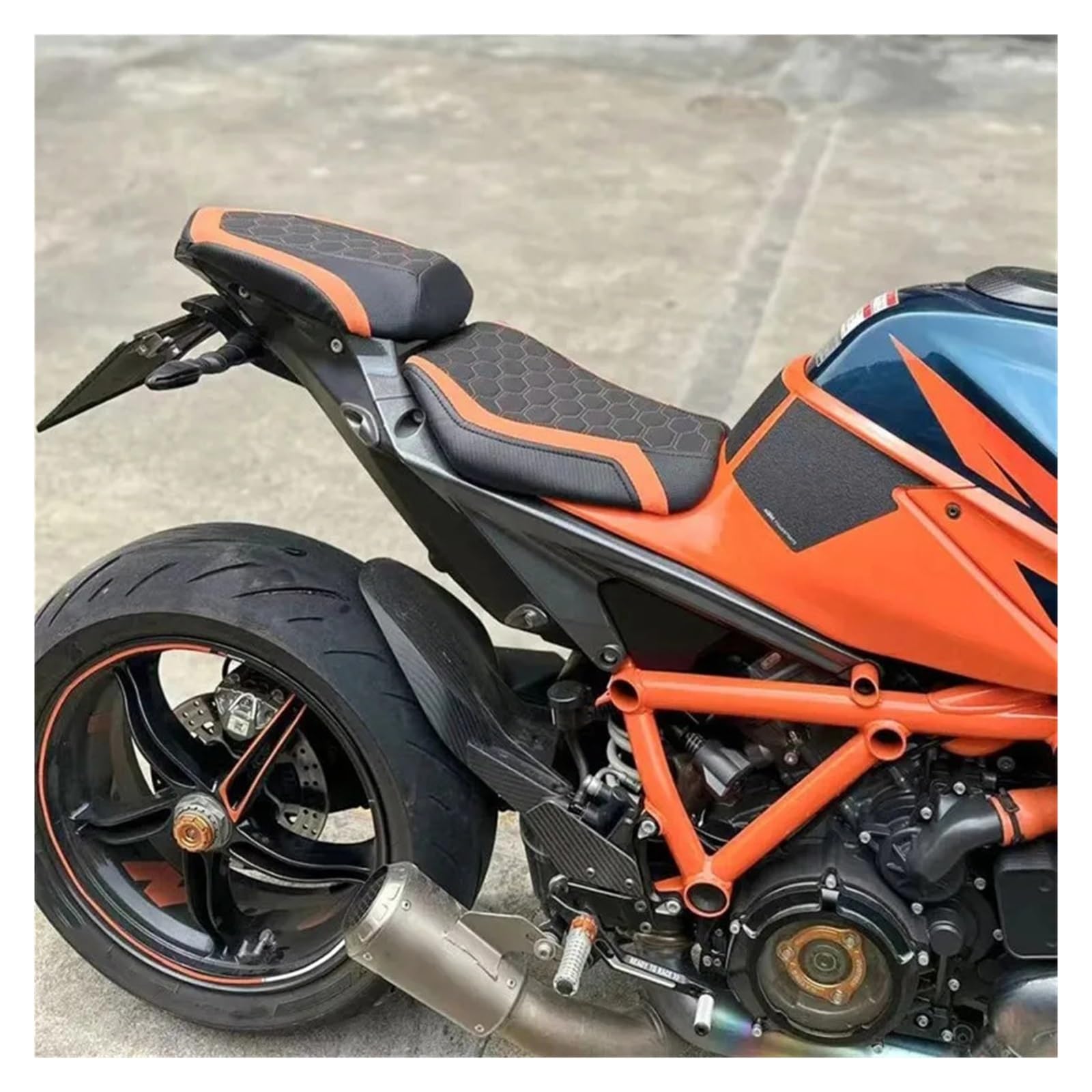 Motorrad-Vorder- und Rücksitzbank Motorrad-Rücksitzkissen Für SUPER R 20–24, Zubehör, Saugfähige Motorrad-Ersatzteile, Für Sozius