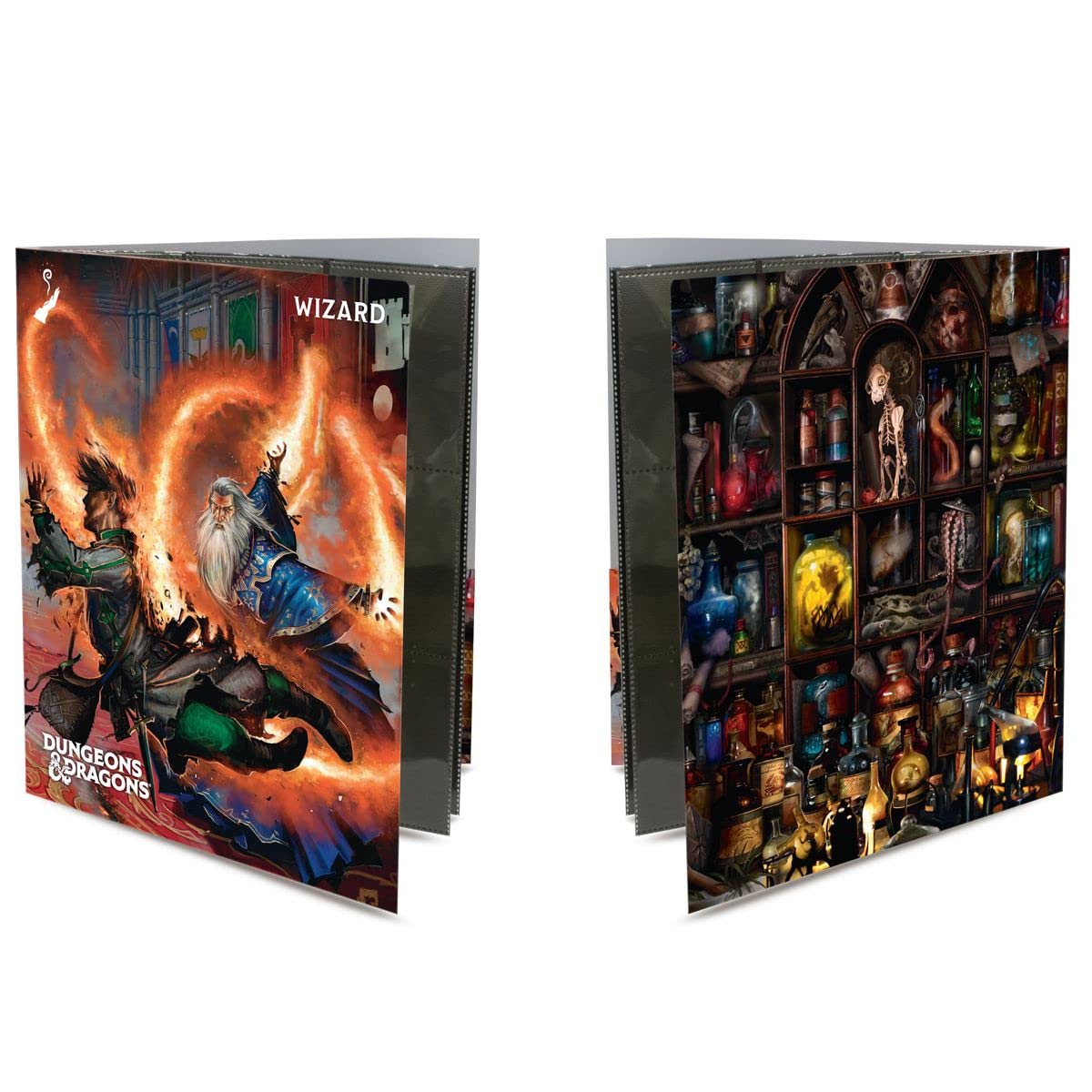 Ultra Pro - Dungeons & Dragons - Class Folio With Stickers - Wizard