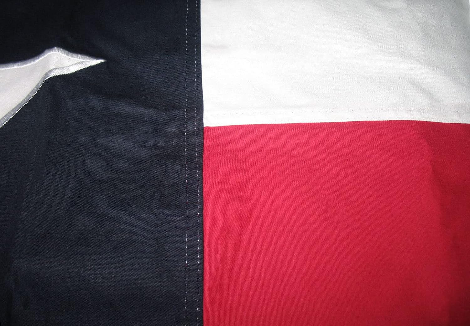 Embroidered Sewn 100% Cotton 4X6 Ft State Of Texas Cotton Flag 4'X6' Banner Grommets