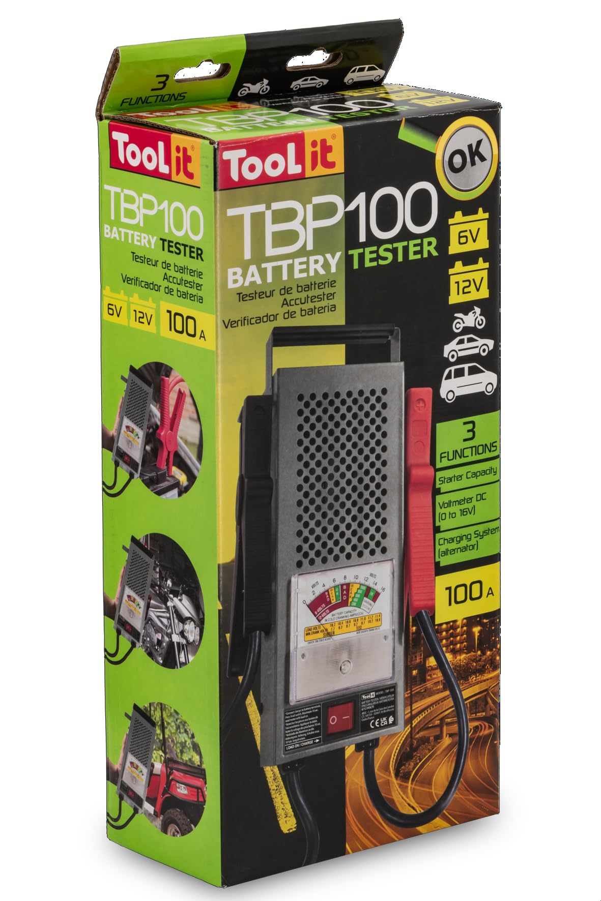 GYS 055131 Tester per batteria auto