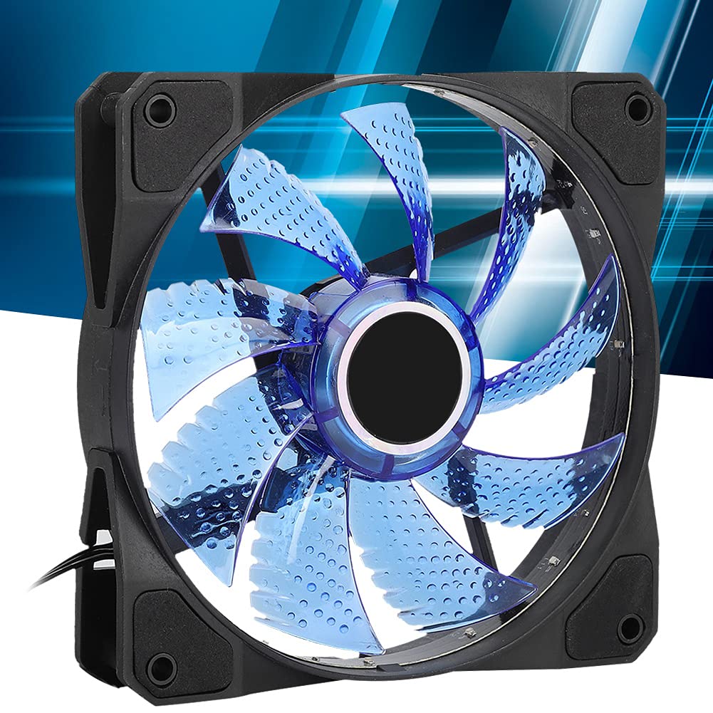 Ausla 6 Heat Pipe Chłodnica CPU, 120mm Cichy Wentylator Czerwony (BLUE)