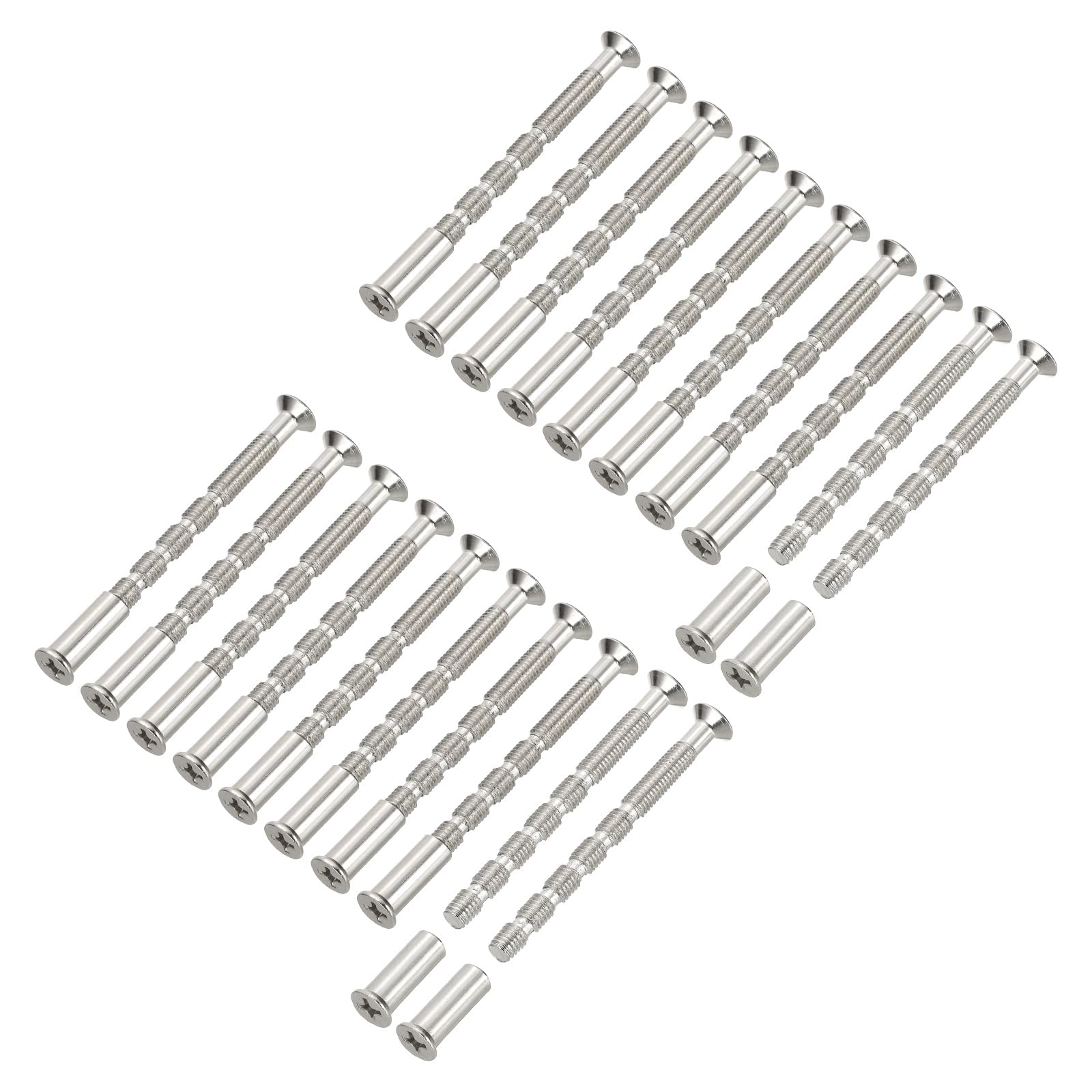 Metaalschroeven platkop M5 x 10mm DIN965 verzinkt philips