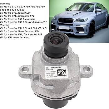 Front Bumper Side View Camera, Wide Compatibility HD Display