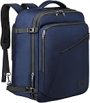 MATEIN Travel Backpack, Extra Large Carry on Backpack Expandable Airplane Approved Travel Bag for Men and Women, Water Resistant Lightweight Daypack for Flight 40L, Black