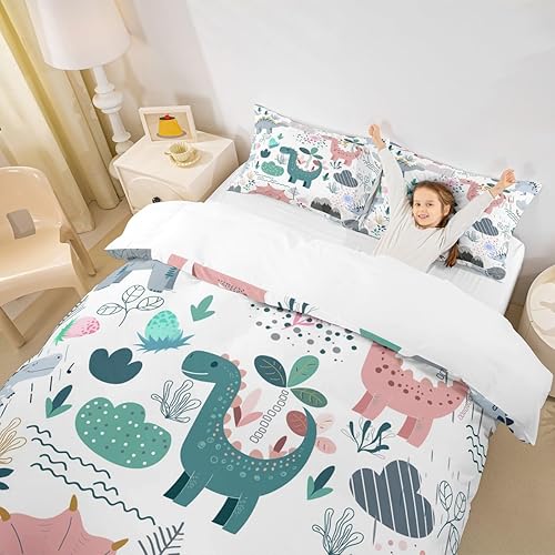 Vista 111 de Funda de edredón de zorro individual, funda de edredón de zorro de dibujos animados, búho de zorro bosque, juego de ropa de cama para niños, Multi 07