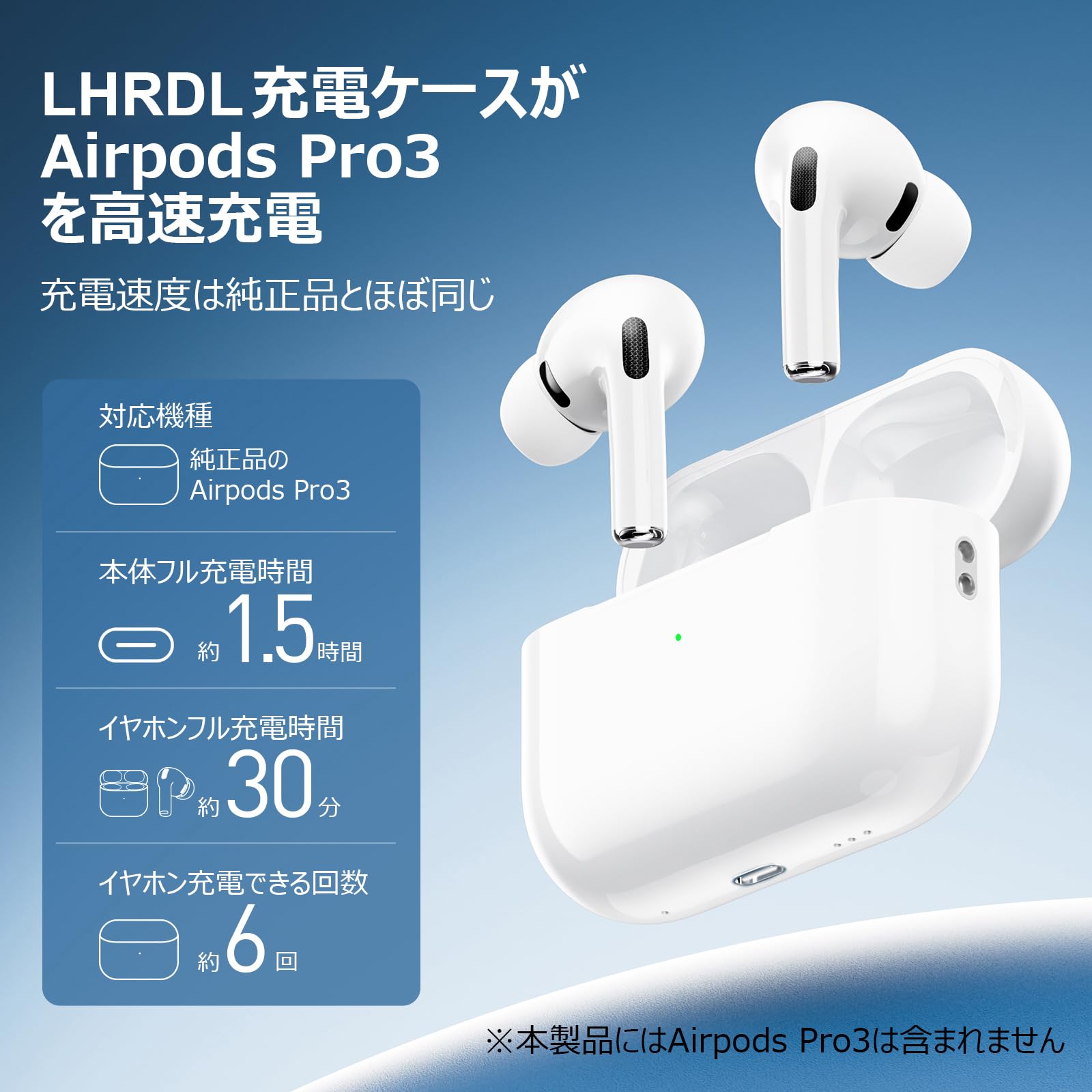 Amazon | 充電ケース AirPods Pro3用充電ケース AirPods Pro第3世代