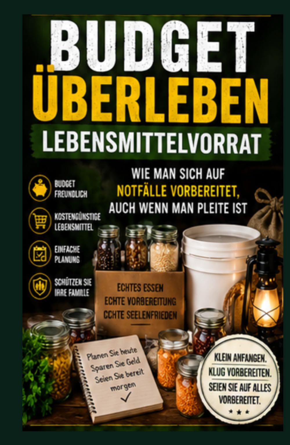 Budget-Überlebensratgeber für die Lebensmittelbevorratung: Wie man sich auf Notfälle vorbereitet, selbst wenn man pleite ist