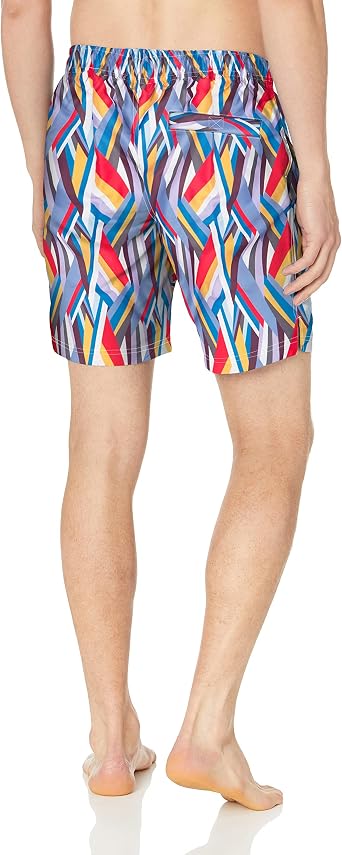 2(X)IST Men's Quick Dry Printed Board Short with Pockets