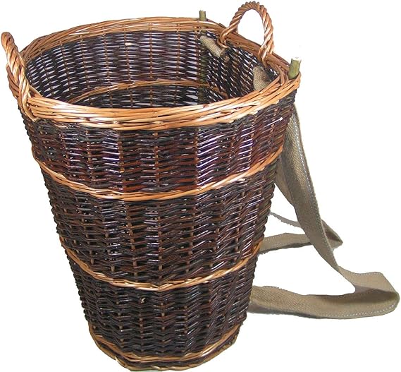 KORBVERSAND Kiepe mit Tragegurten 42x37x58 cm Heukorb Tragekorb