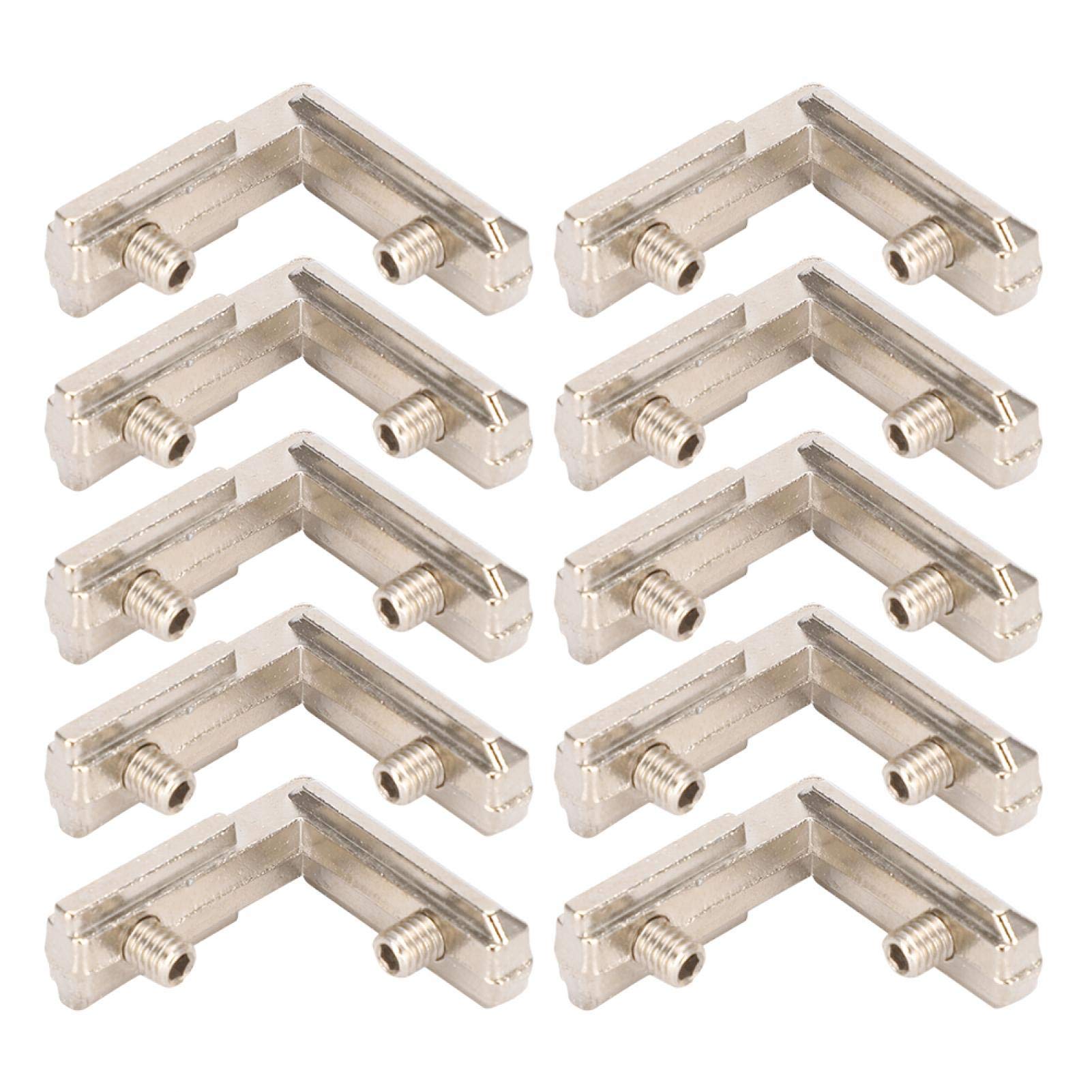 Binnenhoekconnector, 10 Stuks Haakse L-beugel