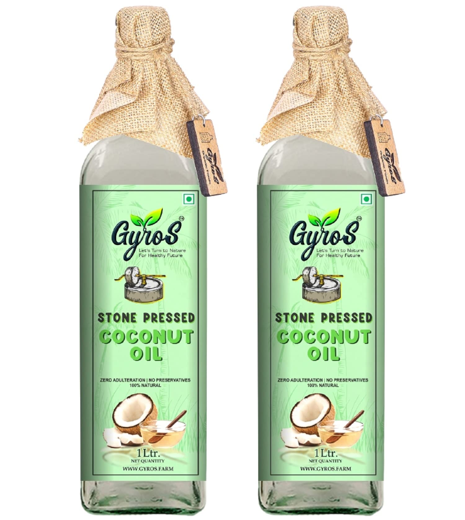 See full amazon price history chart for Gyros Farm 1 Litre Pack of 2 Organic Wooden/Stone Cold Pressed Coconut Oil/Nariyal Tel for Cooking & Massage - 1 Litre Pack of 2 Glass Bottle Gyros Farm 1 Litre Pack of 2 Organic Wooden/Stone Cold Pressed Coconut Oil/Nariyal Tel for Cooking & Massage - 1 Litre Pack of 2 Glass Bottle (B0BXD14FJ6) Amazon Price History, Amazon Price Tracker