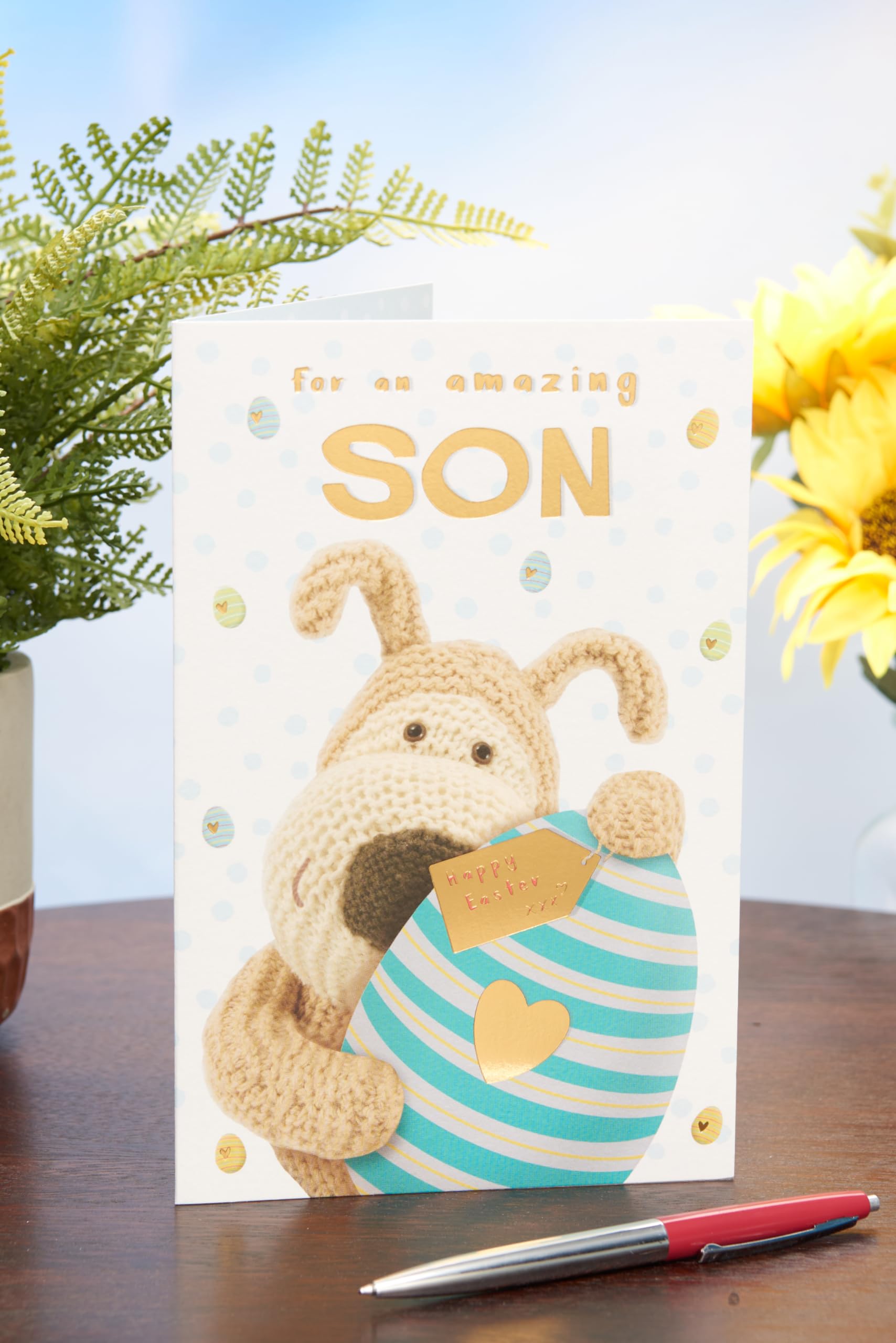 Easter Wishes Eggcellent Blooms Pop Up Easter Greeting Card - Love Kate's - View #6