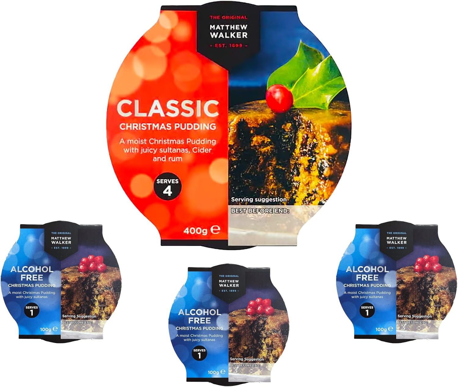 Classic Christmas Pudding From Matthew Walker - Vegan Product