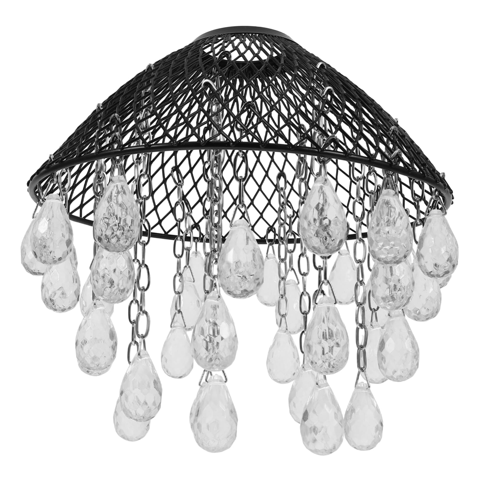 Holibanna Paralumi a Sospensione Paralumi Grandi Lampadari in Ferro Battuto i in Rattan e Smerlato e Vittoriano e Piccolo e Black Ferro Da Stiro