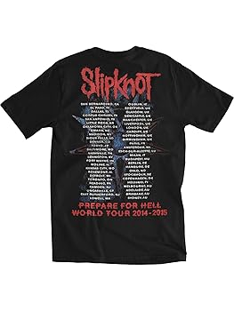 Amazon.com: Slipknot Men's Prepare for Hell 2014-2015 Tour