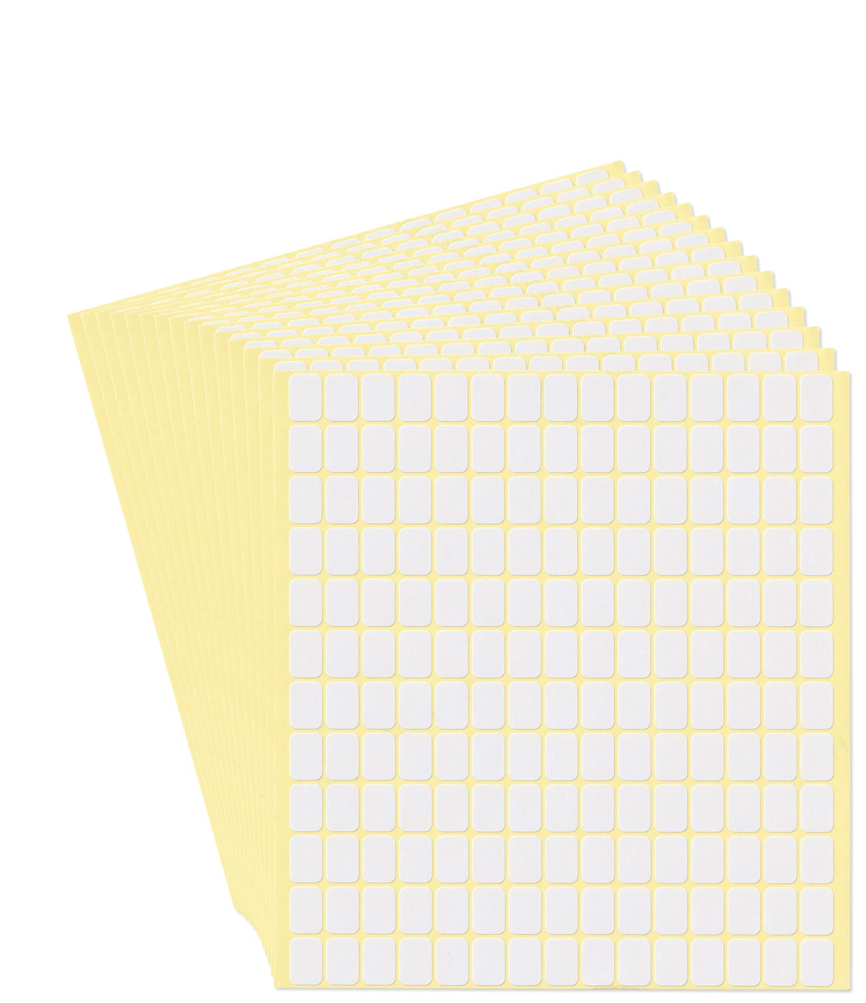 dealzEpic - Self-Adhesive Writable Blank Paper Label Stickers - 9x13mm