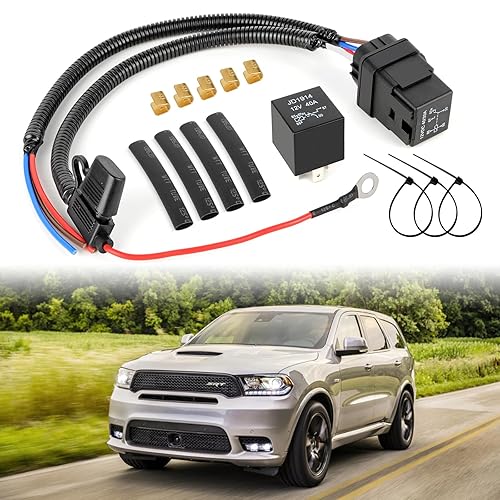 Miniatura 7 de Kit de cableado de relé de bomba de combustible para Dodge Ram 1500 Durango Grand Cherokee 2011-2013, kit de arnés de cableado de relé de bomba de