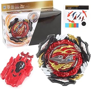 HOVCEH Bey Battling Tops, Gyro Set With Launcher, Burst Starter Includes String Launcher Metal Fusion Battle Top, Spinning Tops Toys for Kids Children Boys