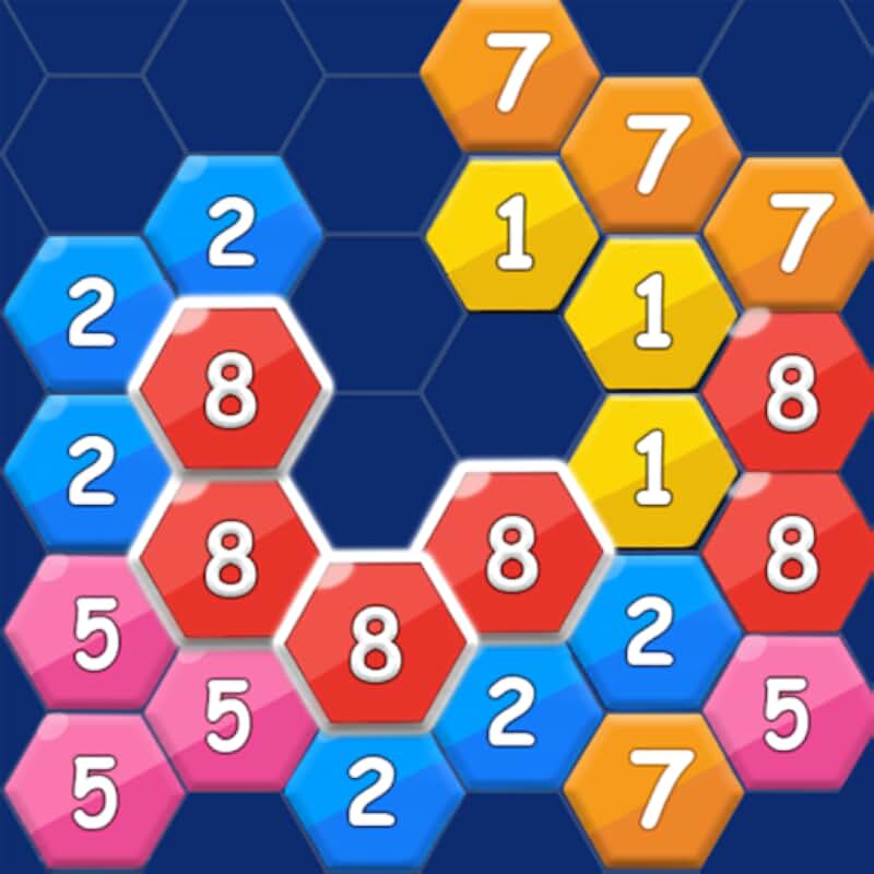 Color merge puzzle