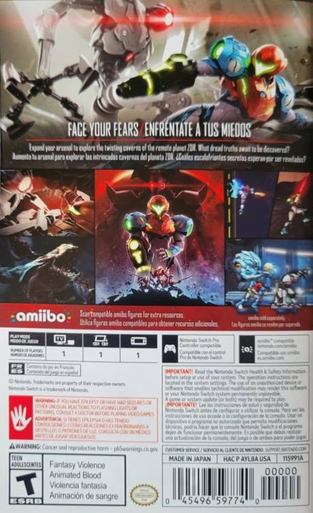【新品】METROID DREAD (Nintendo Switch) Metroid Dread: Special Edition -Nintendo Switch Games and
