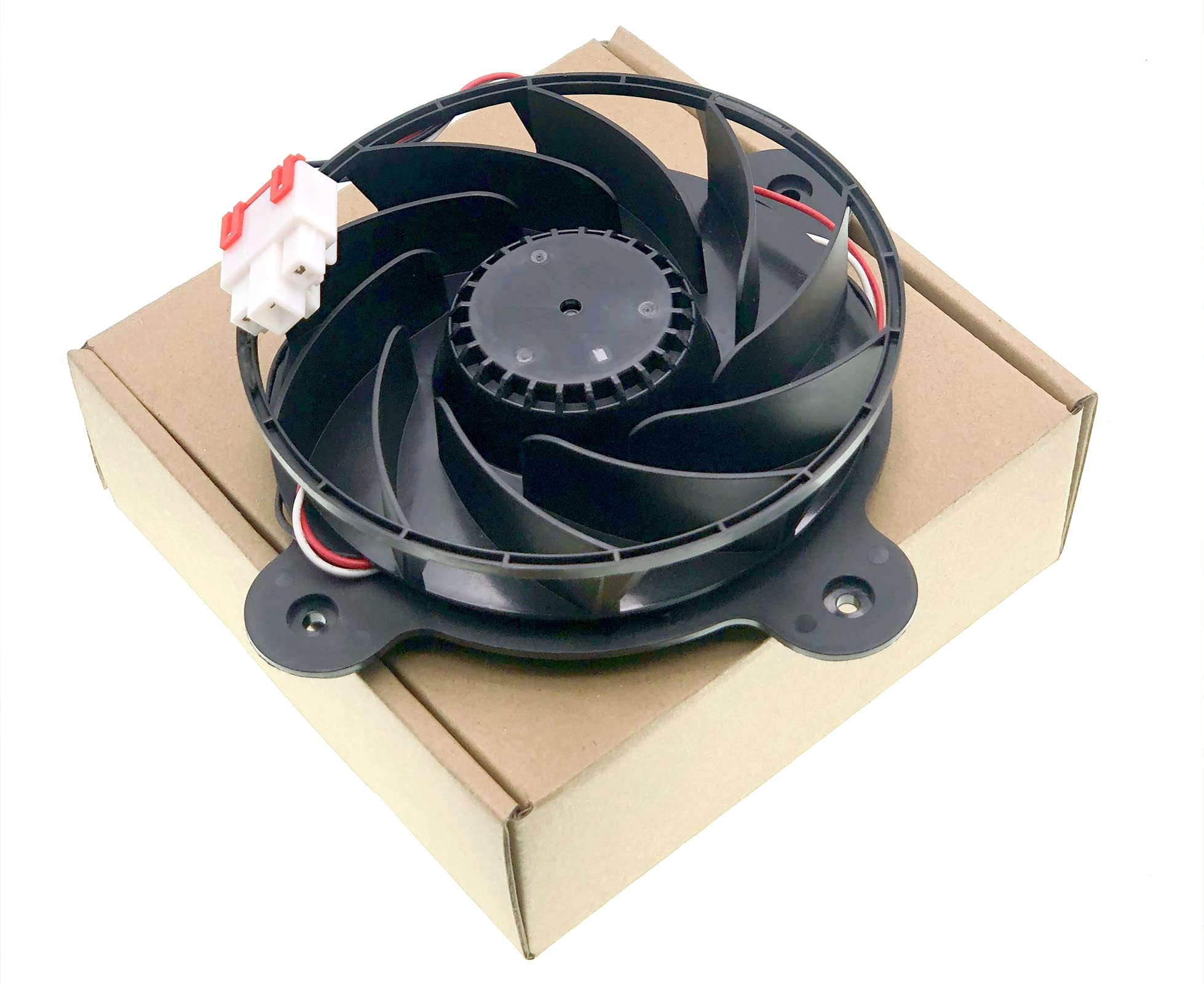 12035GE-12M-YT Moteur de ventilateur de refroidissement pour réfrigérateur Samsung Haier, ventilateur de refroidissement à 3 fils à fréquence variable DC 12 V 0,26 A 100 x 100 mm