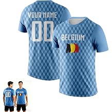 Personalised Football Shirt for World Cup 2026, Custom Football Jersey for Men Women Youth with Name and Number